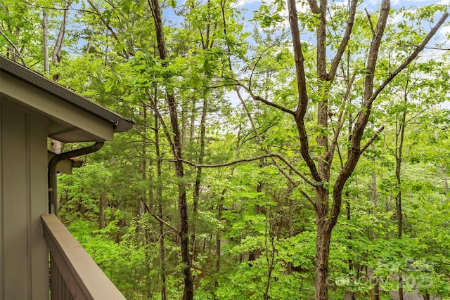 26B Cedarwood Trl, Asheville, NC 28806 - view of yard featuring a view of trees