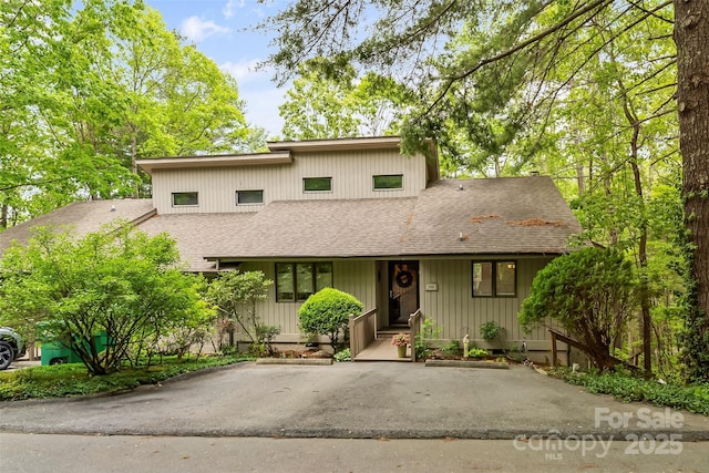 26B Cedarwood Trl, Asheville, NC 28806 - view of front facade featuring roof with shingles