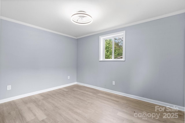1175 Bamboo Rd, Boone, NC 28607 - unfurnished room with crown molding and wood finished floors