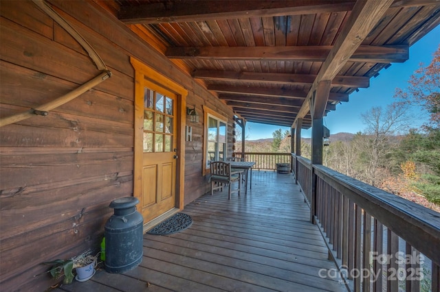 197 First Broad Dr, Bostic, NC 28018 - view of deck