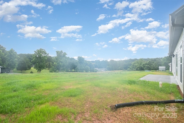 3486 Winters St, Newton, NC 28658 - view of yard with a rural view and a patio