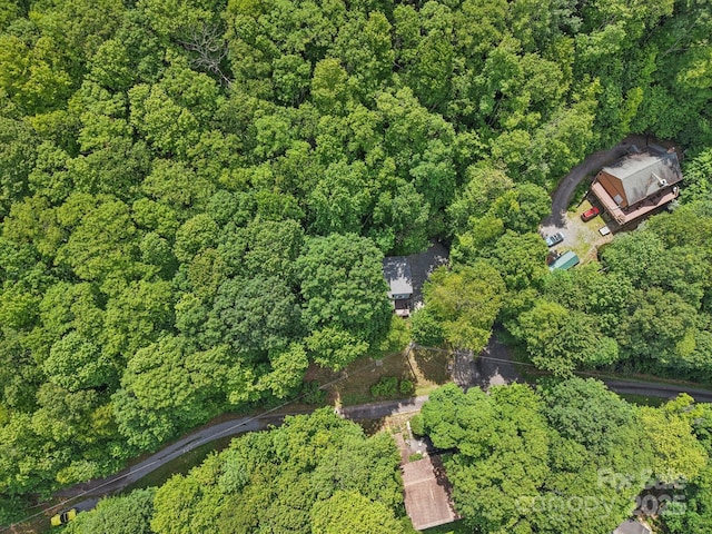84 Hawk Nest Rd, Maggie Valley, NC 28751 - aerial overview of property's location with a forest