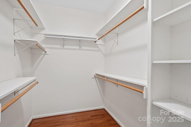 390 Classic Oaks Cir, Hendersonville, NC 28792 - spacious closet featuring wood finished floors
