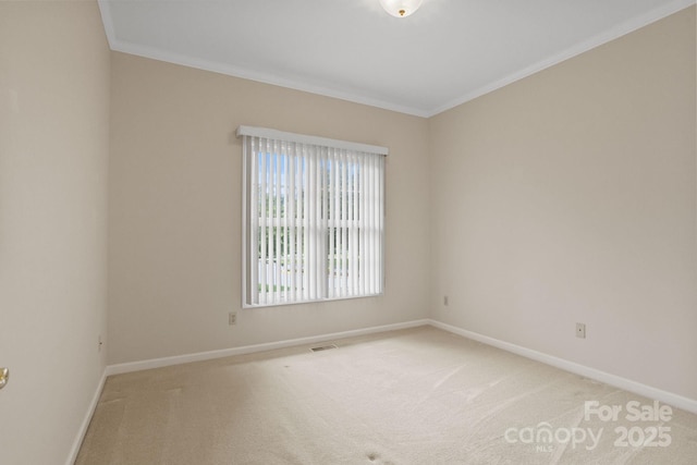 390 Classic Oaks Cir, Hendersonville, NC 28792 - empty room with ornamental molding and light carpet