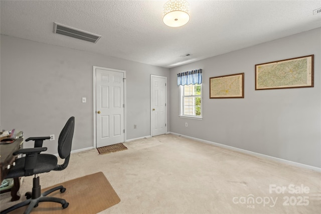 171 Highland Woods Ct, Denver, NC 28037 - office space with carpet floors and a textured ceiling