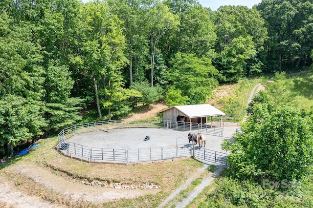 1745 Sugar Camp Rd, Marshall, NC 28753 - bird's eye view of a heavily wooded area