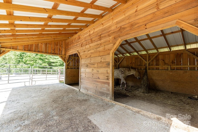 1745 Sugar Camp Rd, Marshall, NC 28753 - view of horse barn