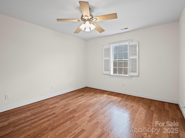 2872 Wheat Field Ct, Lincolnton, NC 28092 - unfurnished room featuring wood finished floors and ceiling fan