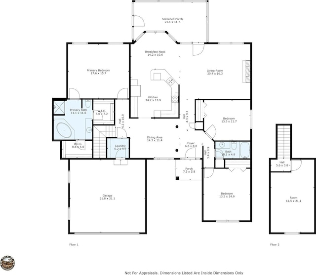 2872 Wheat Field Ct, Lincolnton, NC 28092 - view of floor plan / room layout