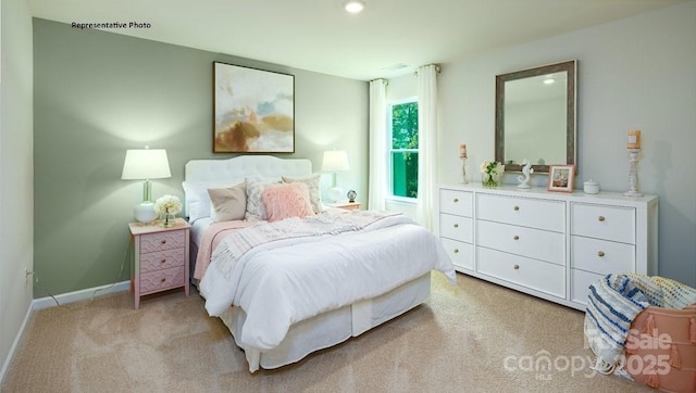 6701 Barcelona Way, Charlotte, NC 28214 - bedroom featuring light colored carpet and recessed lighting