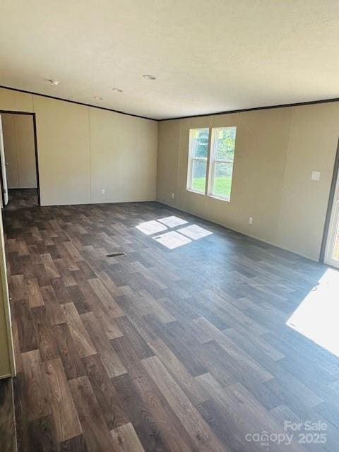 3577 Ken Mcentire Rd, Lawndale, NC 28090 - empty room featuring dark wood finished floors