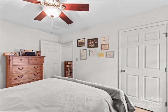 428 Mountview Dr, Mocksville, NC 27028 - bedroom with a ceiling fan