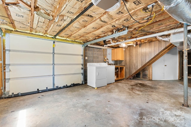 917 Sunset Ave SW, Valdese, NC 28690 - garage with separate washer and dryer