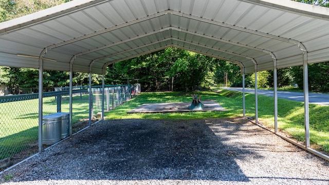 4006 Sol Mull St, Morganton, NC 28655 - view of parking with a detached carport
