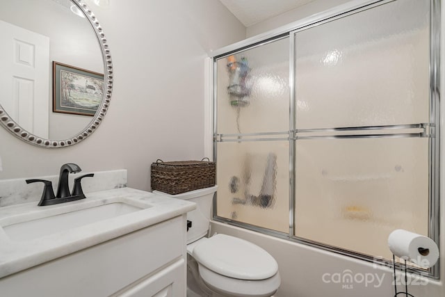 1610 Union Rd Unit 1610B, Gastonia, NC 28054 - bathroom featuring vanity and enclosed tub / shower combo