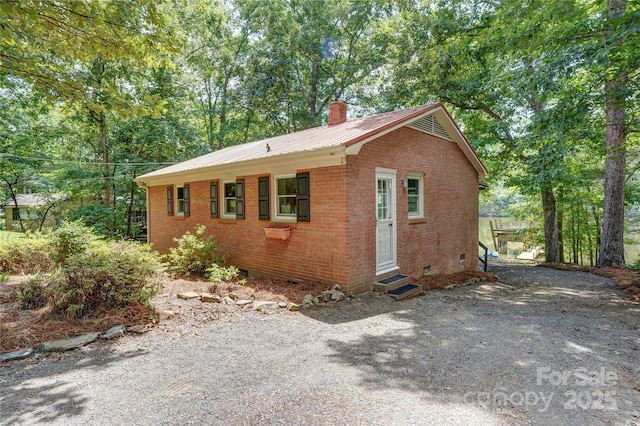 9763 Pine Tree Rd, Norwood, NC 28128 - view of outdoor structure featuring entry steps and view of scattered trees