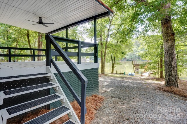 9763 Pine Tree Rd, Norwood, NC 28128 - view of staircase