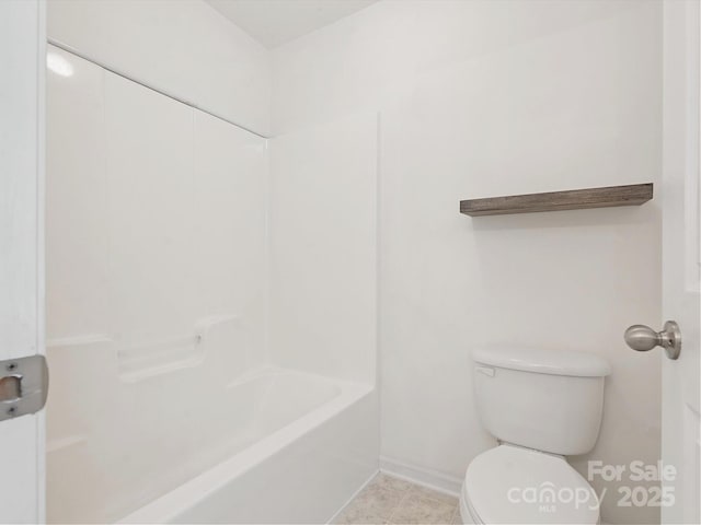 3043 Streamlet Way, Monroe, NC 28110 - full bathroom with toilet and bathtub / shower combination