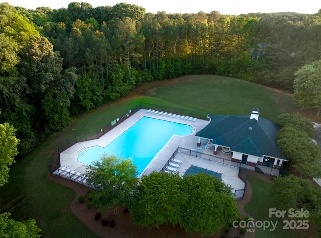 3043 Streamlet Way, Monroe, NC 28110 - community pool with a view of trees and a lawn