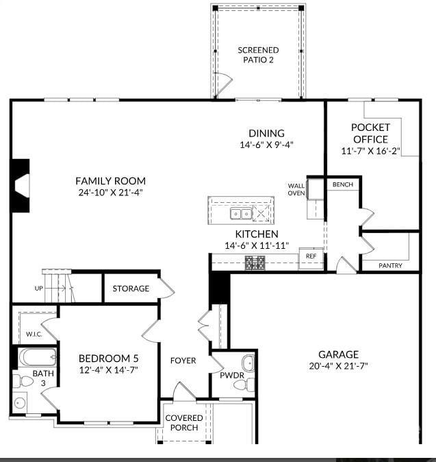 416 Balboa St, Matthews, NC 28104 - view of floor plan / room layout