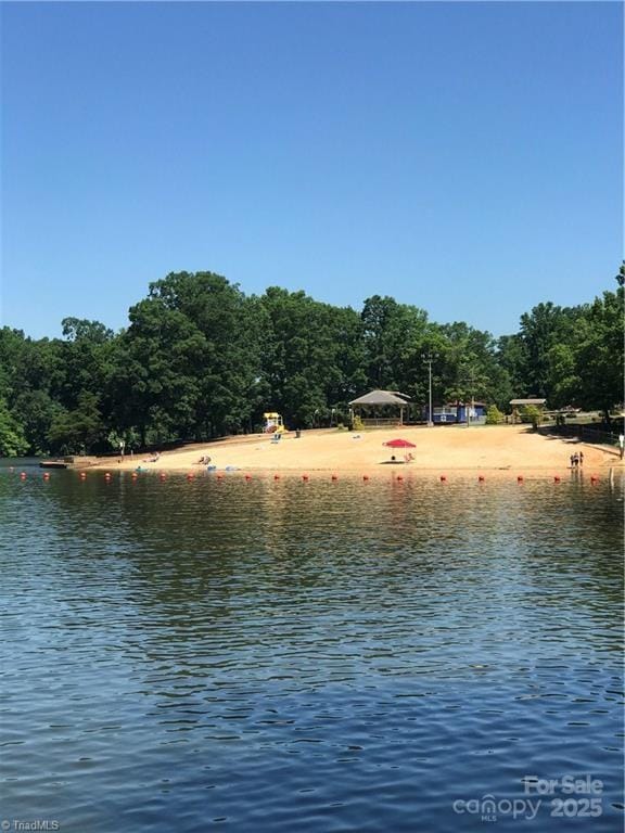 104 Cardinal Dr, New London, NC 28127 - water view with a heavily wooded area