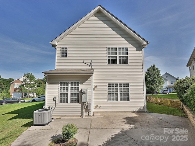 12131 Honor Guard Ave, Charlotte, NC 28277 - rear view of property featuring a patio and a yard