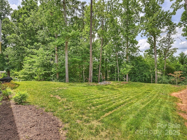 822 River Oaks Ln, Charlotte, NC 28226 - view of green lawn featuring a view of trees