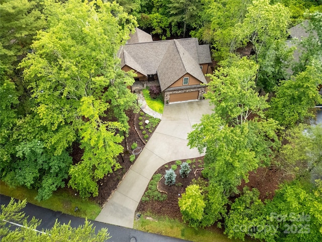 321 Middle Connestee Trl, Brevard, NC 28712 - view from above of property