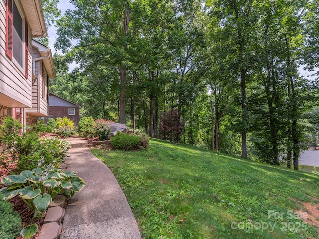 623 Nellie John Dr, Clyde, NC 28721 - view of grassy yard