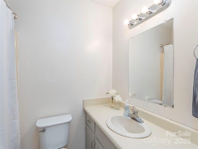623 Nellie John Dr, Clyde, NC 28721 - bathroom featuring vanity and toilet
