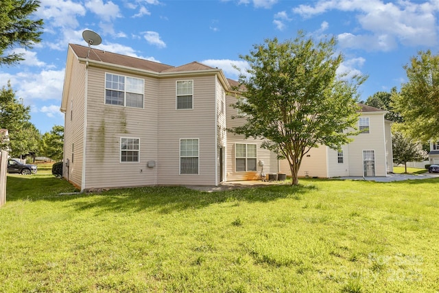 5307 Ayers Orchard Way, Charlotte, NC 28227 - rear view of property featuring a lawn