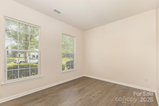5307 Ayers Orchard Way, Charlotte, NC 28227 - unfurnished room with dark wood-type flooring