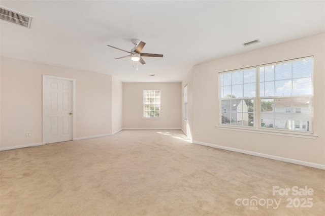 5307 Ayers Orchard Way, Charlotte, NC 28227 - carpeted spare room with ceiling fan and baseboards