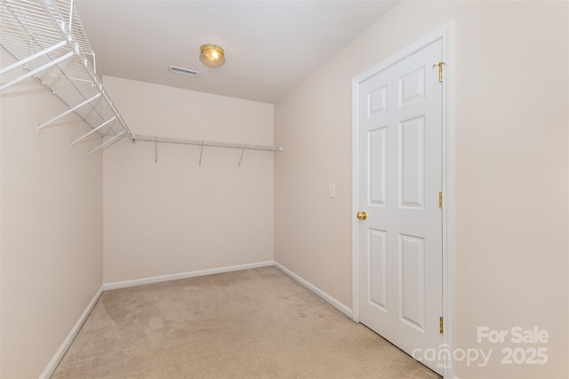 5307 Ayers Orchard Way, Charlotte, NC 28227 - walk in closet featuring light carpet