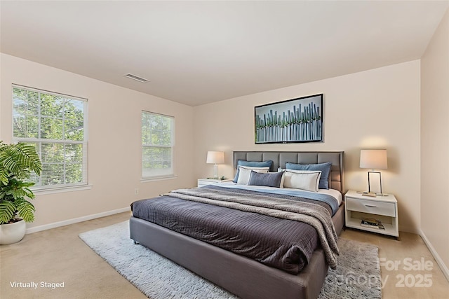 5307 Ayers Orchard Way, Charlotte, NC 28227 - bedroom featuring light carpet