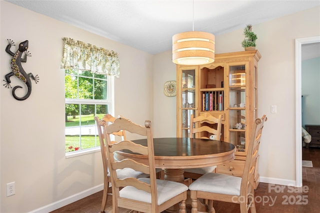 1489 L R Schronce Ln, Iron Station, NC 28080 - dining area featuring healthy amount of natural light and wood finished floors