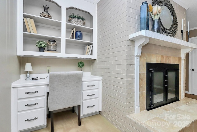 3304 Chilham Pl, Charlotte, NC 28226 - office space with built in desk