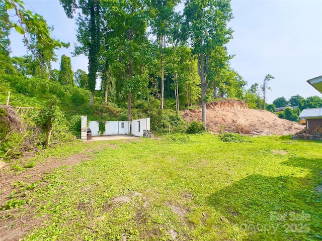 413 Forest Pl NW, Lenoir, NC 28645 - view of green lawn