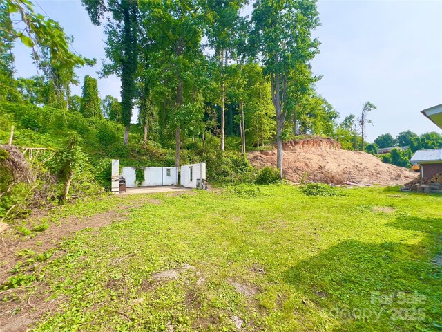 413 Forest Pl NW, Lenoir, NC 28645 - view of green lawn