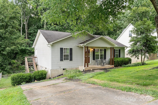 704 Willow Rd, Salisbury, NC 28147 - view of front of house featuring a porch and stairs