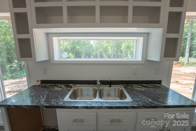 1853 Hill River Rd Unit 1, Hiddenite, NC 28636 - kitchen featuring white cabinetry and healthy amount of natural light