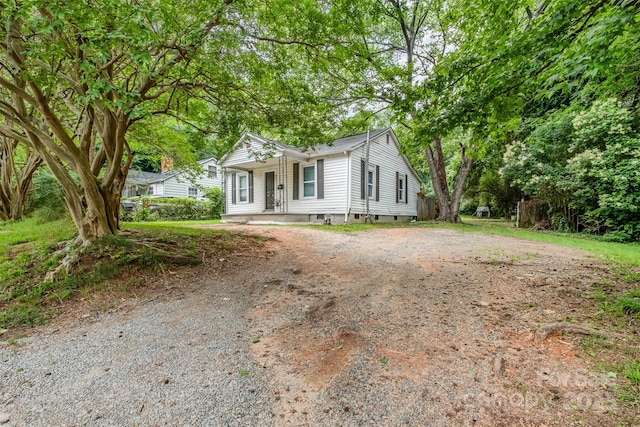 822 Cantwell St, Charlotte, NC 28208 - view of front of house with covered porch
