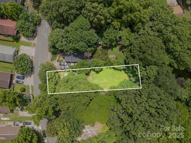822 Cantwell St, Charlotte, NC 28208 - view of property location featuring property boundaries highlighted