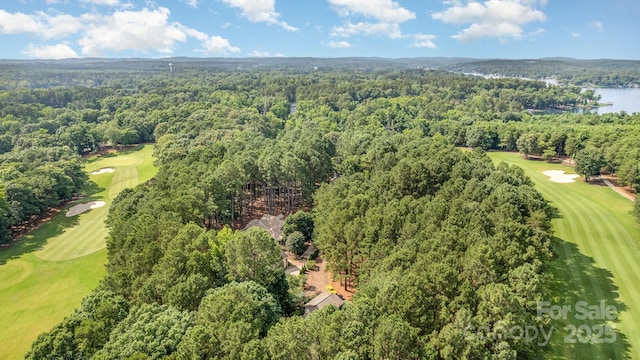 177 Yadkin Falls Rd, New London, NC 28127 - drone / aerial view of a local golf course and a nearby body of water
