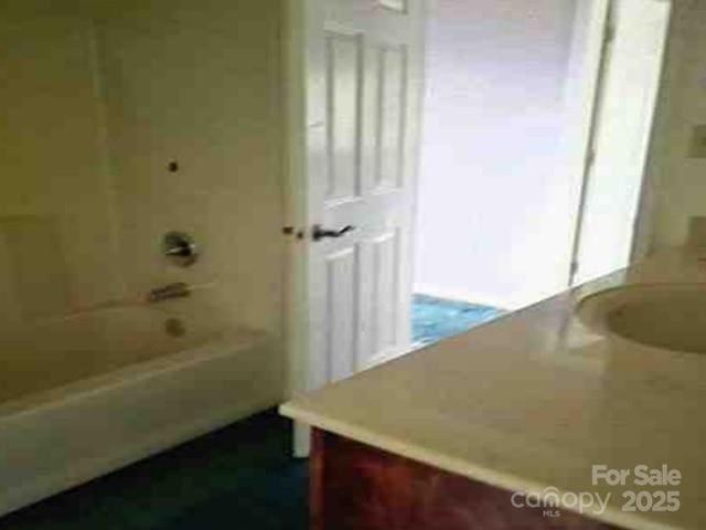 300 Serenity Trl, Rosman, NC 28772 - full bathroom with vanity and shower / bathtub combination