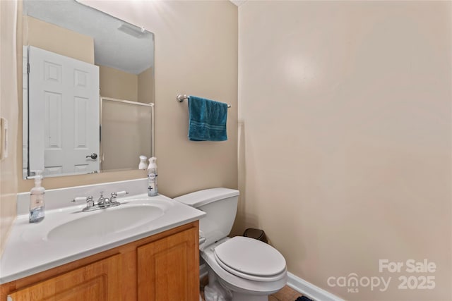 1609 Begonia Way, Rock Hill, SC 29732 - full bathroom featuring a shower with shower door and vanity