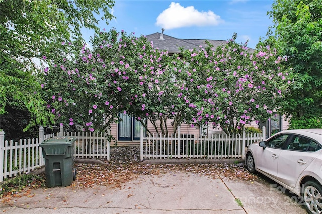 1609 Begonia Way, Rock Hill, SC 29732 - view of front of house with a fenced front yard and a shingled roof