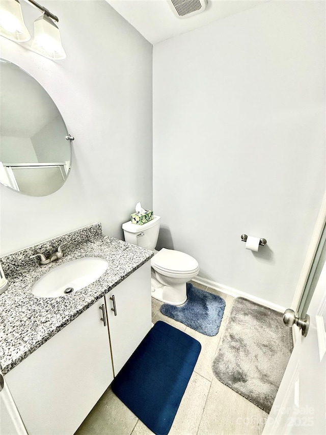 6007 Crosswood Ct, Charlotte, NC 28215 - bathroom featuring vanity and tile patterned floors