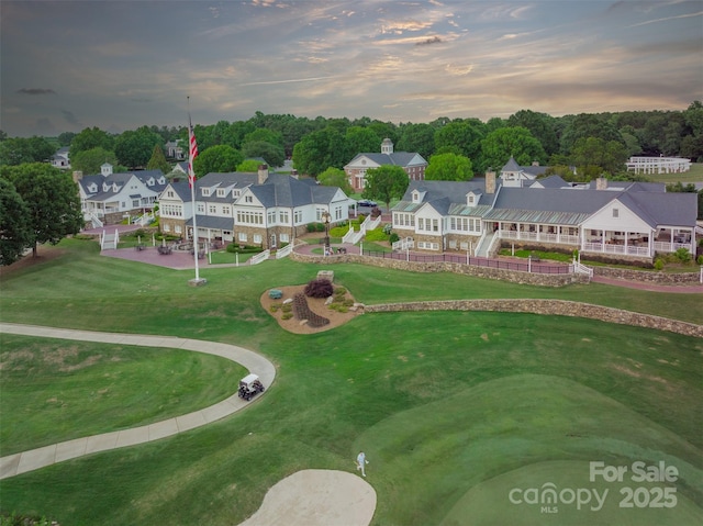 175 Rehoboth Ln, Mooresville, NC 28117 - aerial view of residential area with a golf club