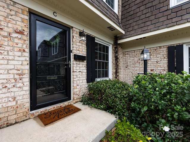1708 Roxborough Rd Unit C, Charlotte, NC 28211 - property entrance with brick siding
